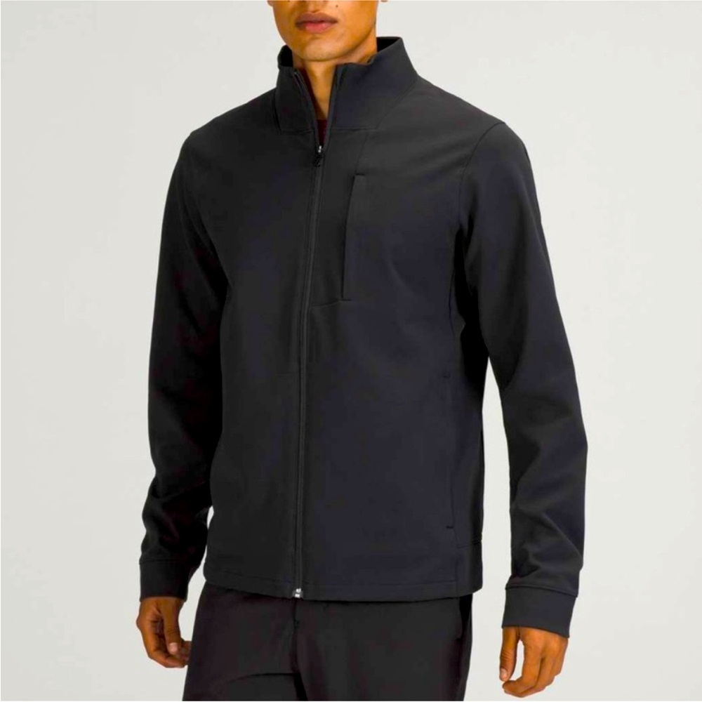 Lululemon Sojourn Jacket Black Warspreme Minimalist Athletisure 2021-Large